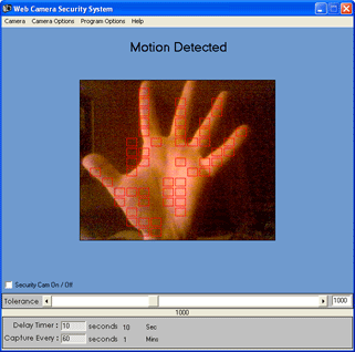 Webcam Security Motion Detection Software